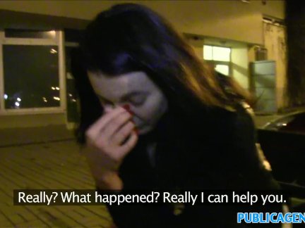 PublicAgent Czech girl loves sex in the dark