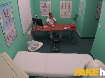 Fake Hospital Fast fucking gives blonde big tits Brit multiple orgasms