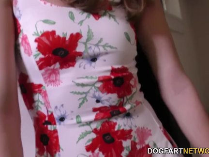 Hannah Hays Fucks Mandingo's Big Black Cock